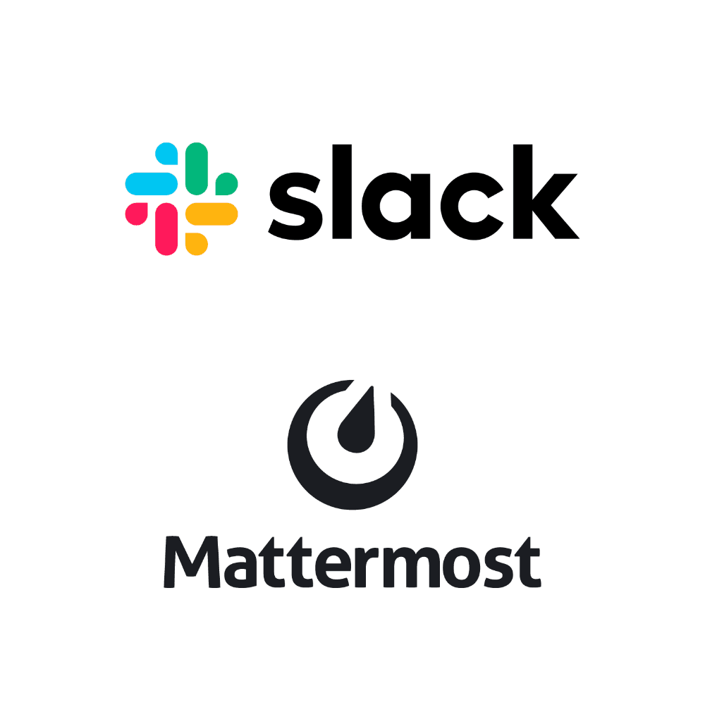 Slack logo for planned notification integrations.